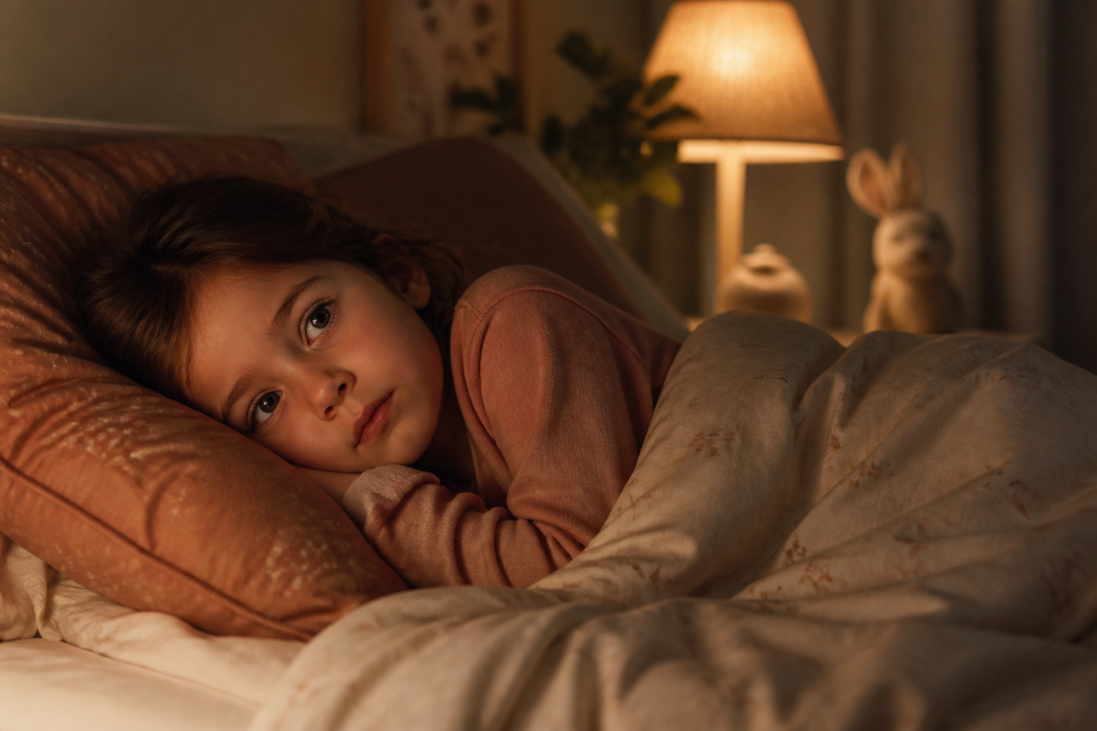 Enfant qui a du mal à s'endormir